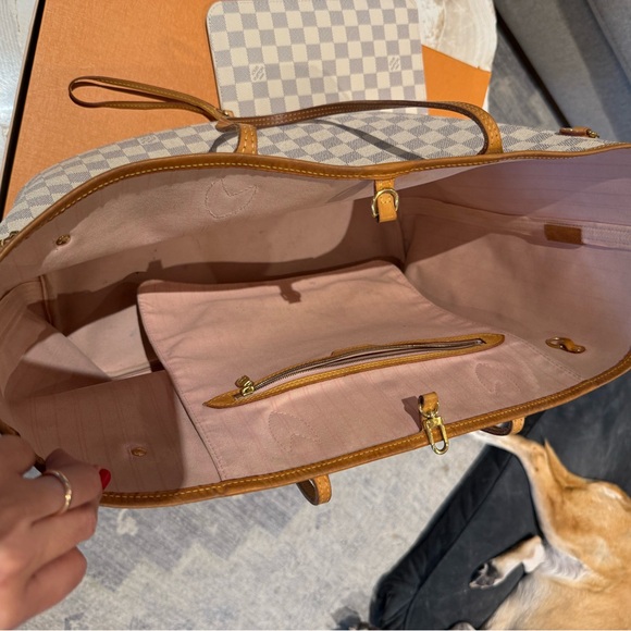 LOUIS VUITTON Neverfull GM with removable pouch which can serve as a clutch - Picture 3 of 4